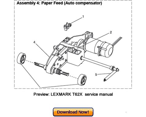 Lexmark T620 T620n T622 T622n Service Repair Manual Download