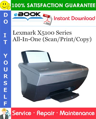 Lexmark X5100 Series All In One Service Repair Manual