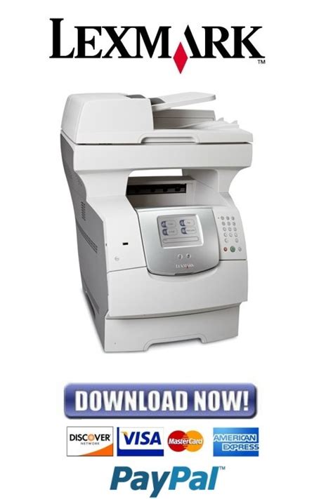 Lexmark X642e X644e X646e Multi Function Printer Service Repair Manual