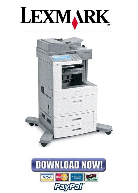 Lexmark X658 Series Service Manual Repair Guide