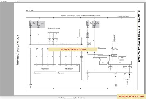 Lexus Es350 Wiring Diagram