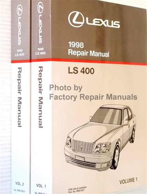 Lexus Ls400 Workshop Service Repair Manual Download