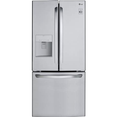 Lg 21.8-cu ft French Door Refrigerator with Ice Maker: Empowering Your Kitchen