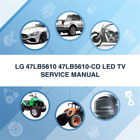Lg 47lb5610 47lb5610 Cd Led Tv Service Manual