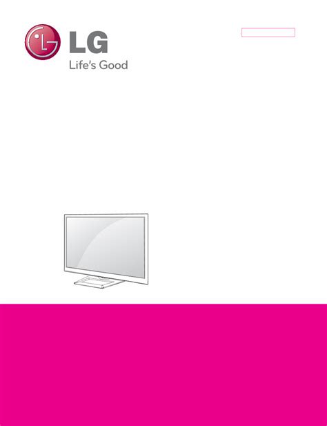 Lg 60pm6700 60pm6700 Td Plasma Tv Service Manual