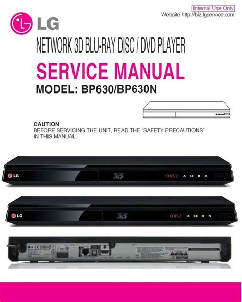 Lg Bp220k Blu Ray Disc Dvd Player Service Manual