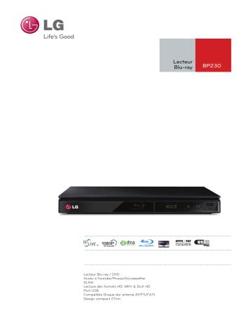 Lg Bp230 Network Blu Ray Disc Dvd Player Service Manual