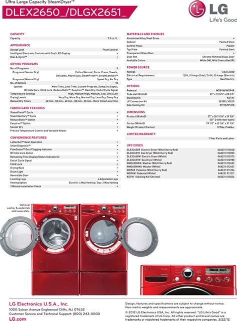 Lg Dlex4070w Service Manual Repair Guide