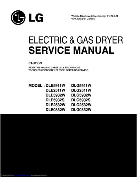 Lg Dlg2532w Dlg0332w Service Manual Repair Guide