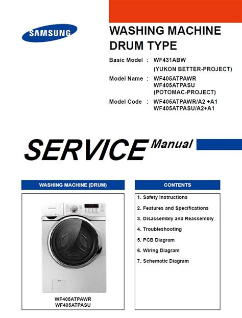 Lg F1495kd6 Service Manual Repair Guide