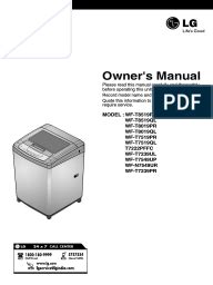 Lg Fuzzy Logic Washing Machine User Manual