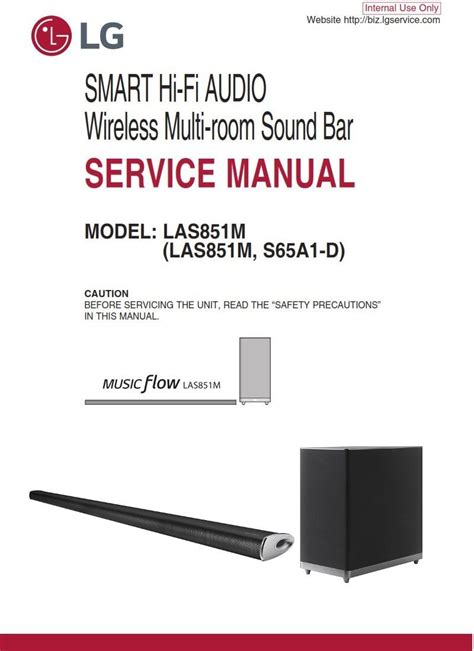 Lg Hb1100mk Home Cinema Service Manual Download