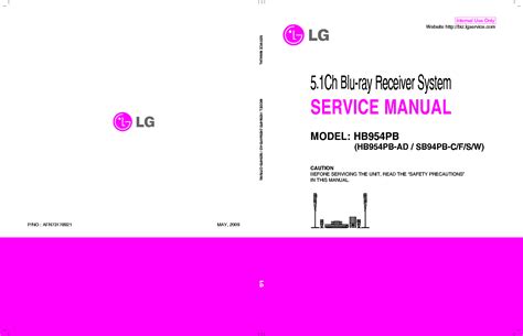 Lg Hb954pb Service Manual And Repair Guide