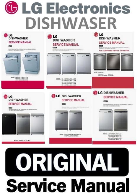 Lg Ld 12a Series Dishwasher Service Manual