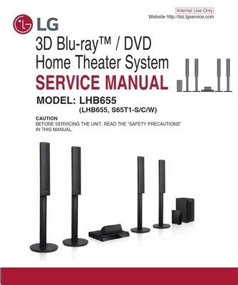 Lg Lhb536 Home Theater Service Manual Download