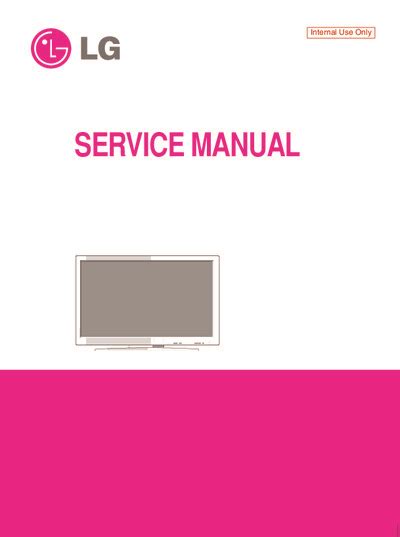 Lg M3201c M3701c M4201c Monitor Service Manual