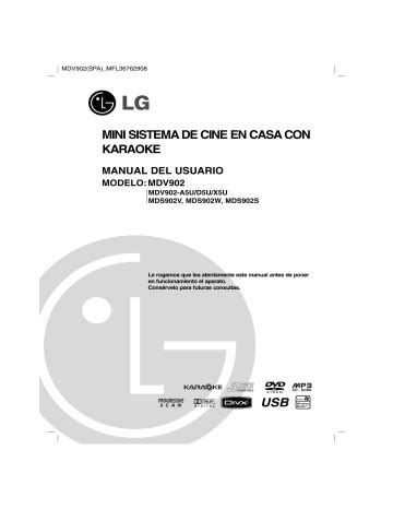 Lg Mdv902 Hifi Home Theater Service Manual Download