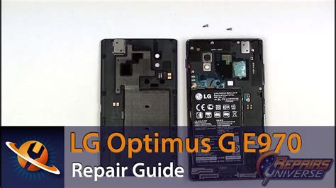 Lg Optimus G E970 Service Manual And Repair Guide