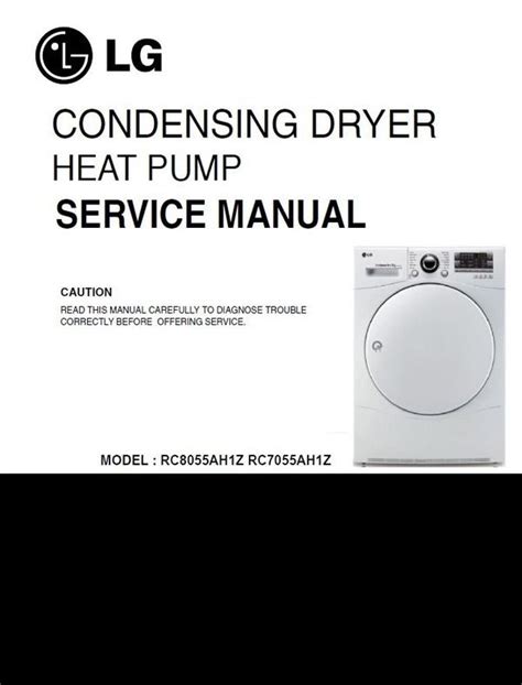 Lg Rc8055ah1z Service Manual And Repair Guide