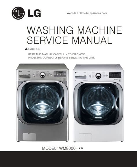 Lg Wde13896rd Service Manual And Repair Guide