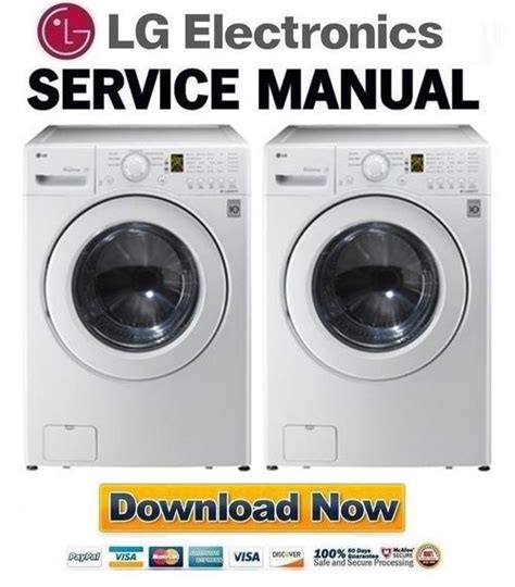 Lg Wm2140c Wm2140cw Service Manual Repair Guide