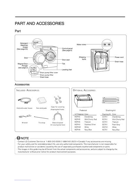 Lg Wm2650hra Service Manual Repair Guide