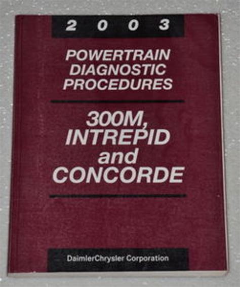 Lhs 300m Concorde Intrepid Service Manual 2003