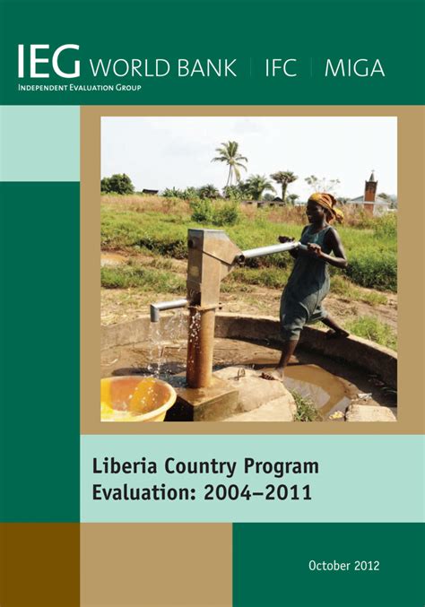 Liberia Country Program Evaluation 2004 2011 World Bank (ePUB/PDF)