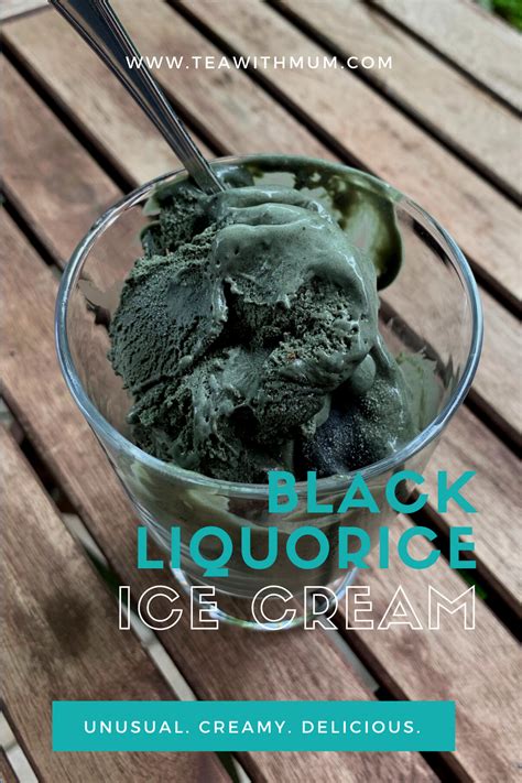 Licorice Ice Cream: A Delightful Treat for the Senses