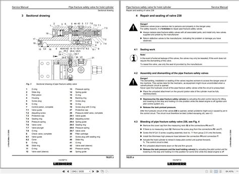 Liebherr A900c Zw A900c Zw Edc Excavator Service Manual