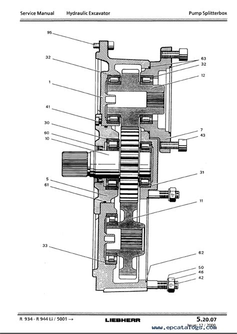 Liebherr Excavator R 914 924 904 900b 944 934 Service Manual 9658 Download Now 9668