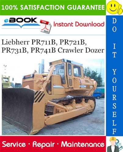 Liebherr Pr721b Pr731b Pr741b Crawler Dozer Service Manual