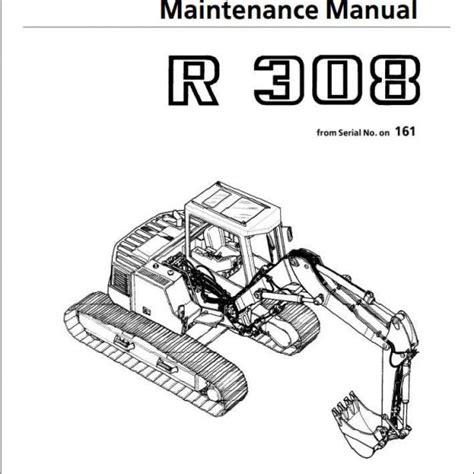 Liebherr R310 Hydraulic Excavator Operation Maintenance Manual