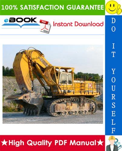 Liebherr R952 R962 R972 R982 Crawler Excavator Service Repair Factory Manual Instant Download