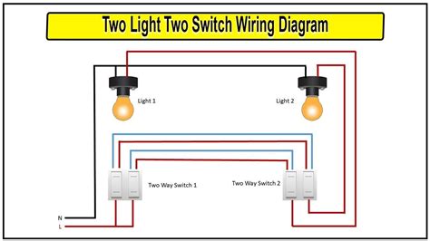 Light Switch Wiring Diagram Two Lights