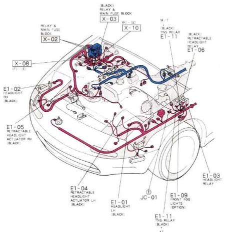 Light Wiring Diagram 1990 Miata