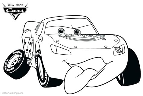 Lightning Mcqueen Printable Coloring Pages