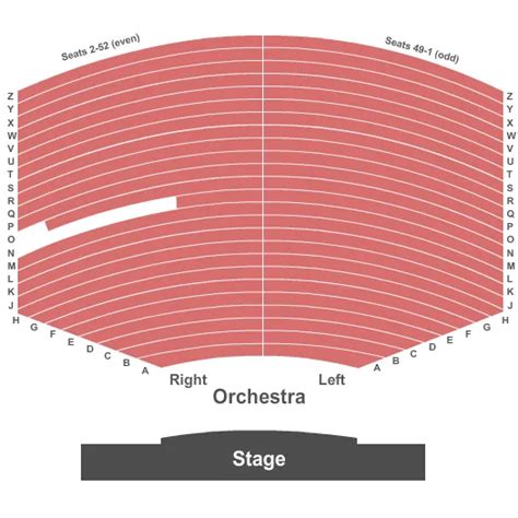 Lillian S Wells Hall Seating Chart