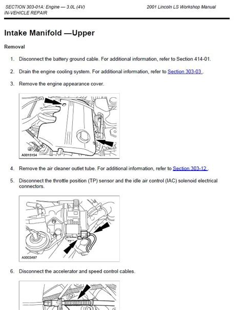 Lincoln Ls 2000 06 Service Repair Manual