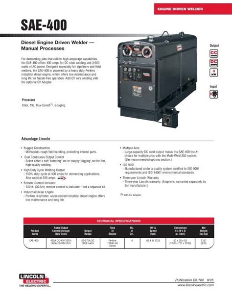 Lincoln Sae 400 Wiring Diagram