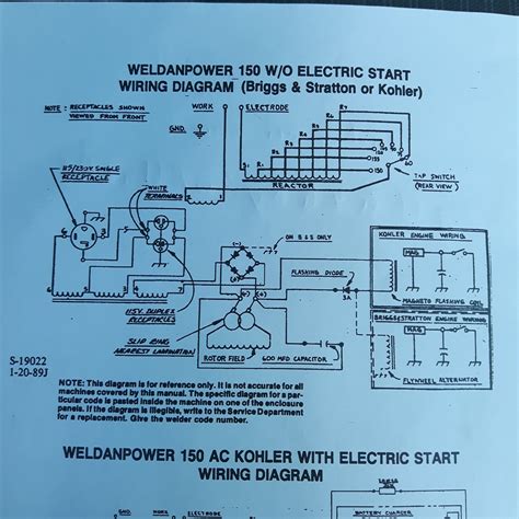 Lincoln Weldanpower 150 Wiring Diagram