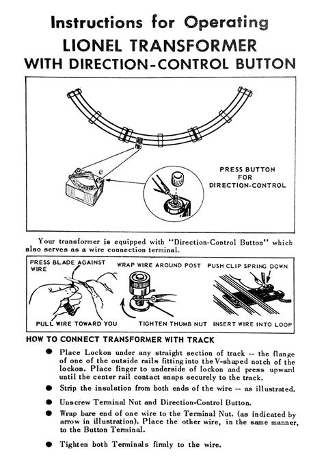 Lionel Type R Wiring Diagram