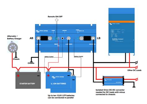Lithium Battery Management System Wiring Diagram