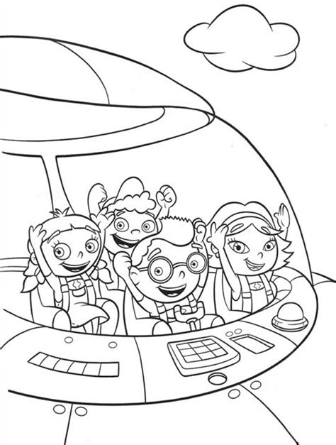 Little Einsteins Coloring Pages Free Printable