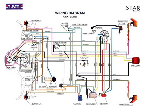 Lml Scooter Wiring Diagram