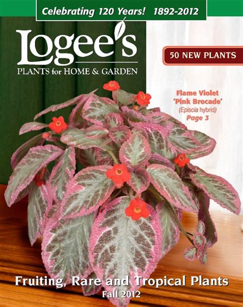Logees Plant Catalog