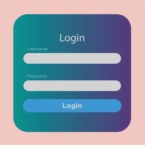 Login Home Page Template