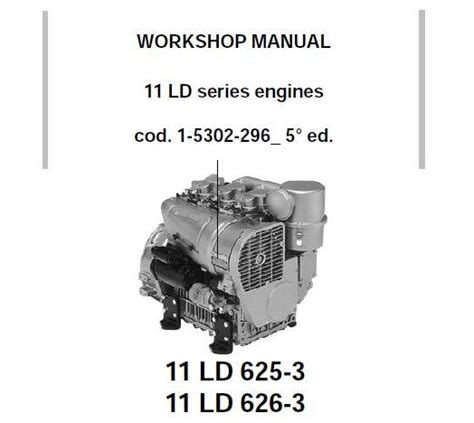 Lombardini 11ld Series Engine Full Service Repair Manual