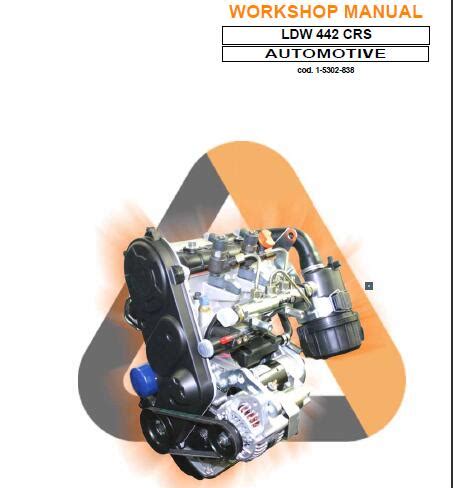 Lombardini Ldw 422 Crs Automotive Engine Full Service Repair Manual