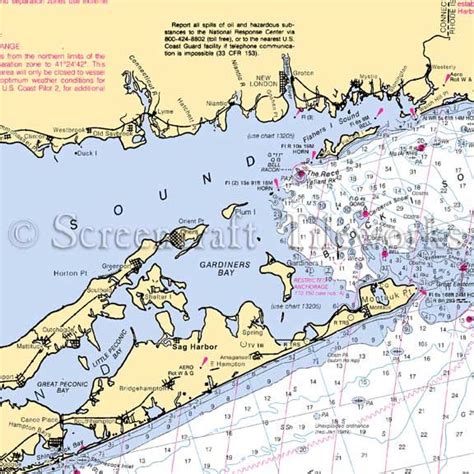 Long Island Sound Chart